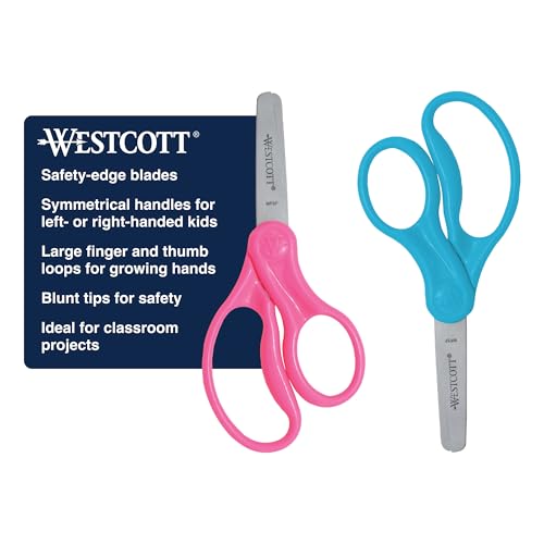 Westcott Kids Safety Scissors (5-Pack)