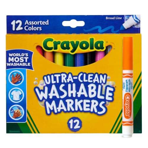 Crayola Washable Markers (12 Count)