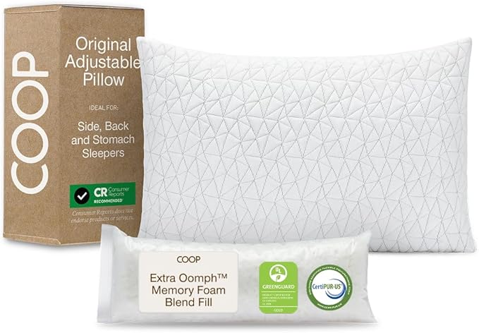 Coop Home Goods Adjustable Pillow