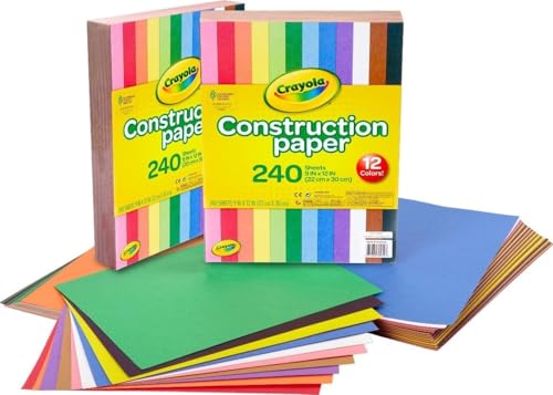 Crayola Construction Paper (480 Sheets)