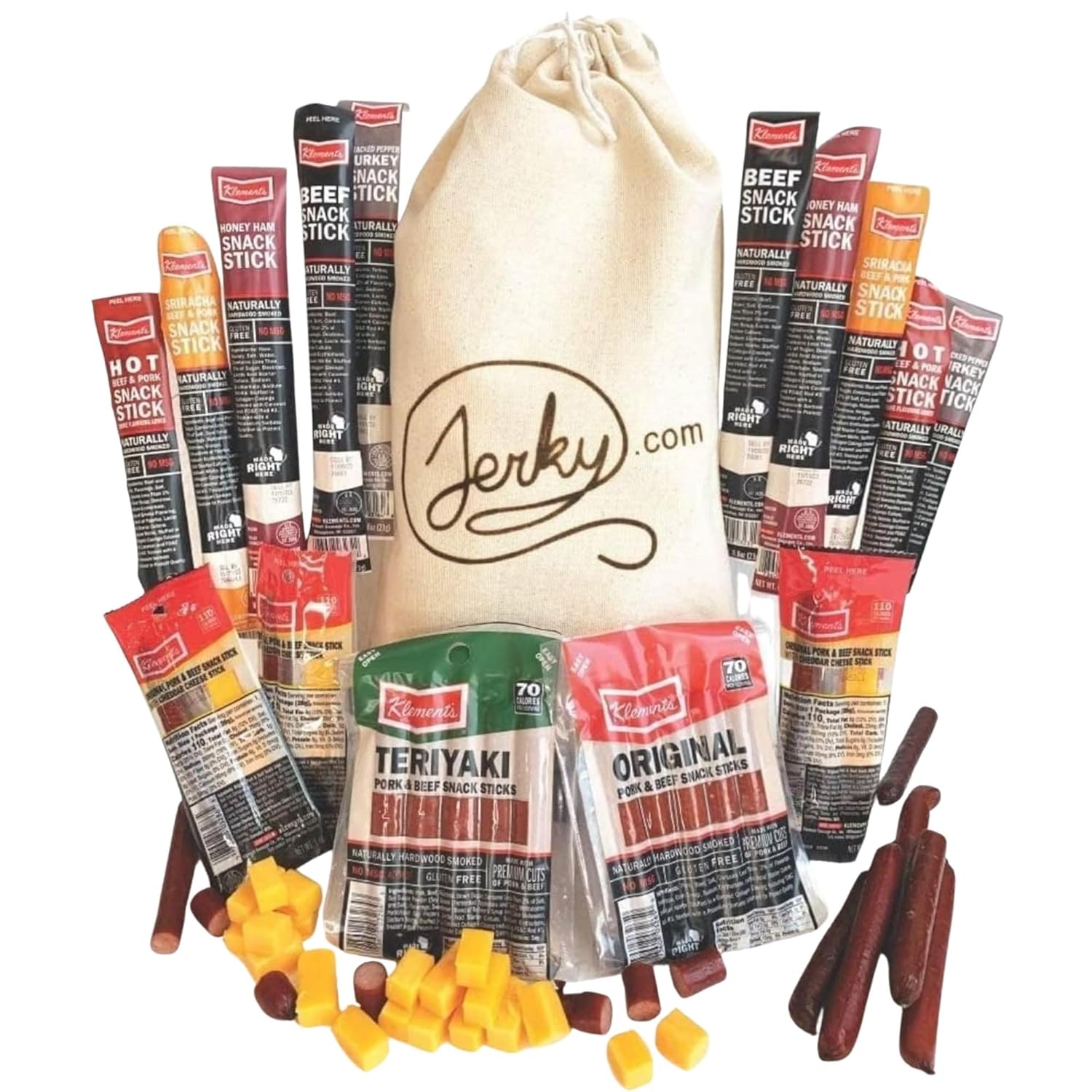 Jerky.com 26pc Meat Sticks Pack
