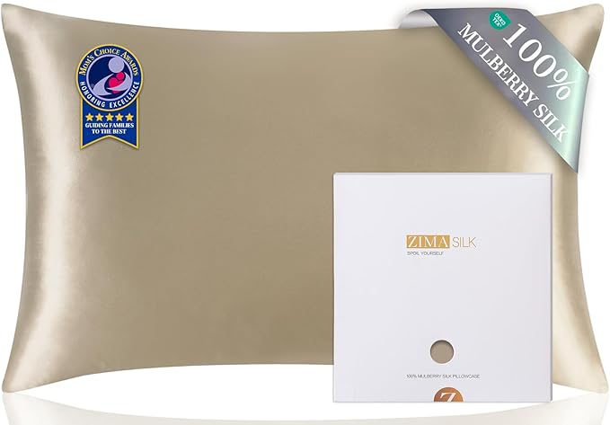 ZIMASILK Mulberry Silk Pillowcase (Queen)