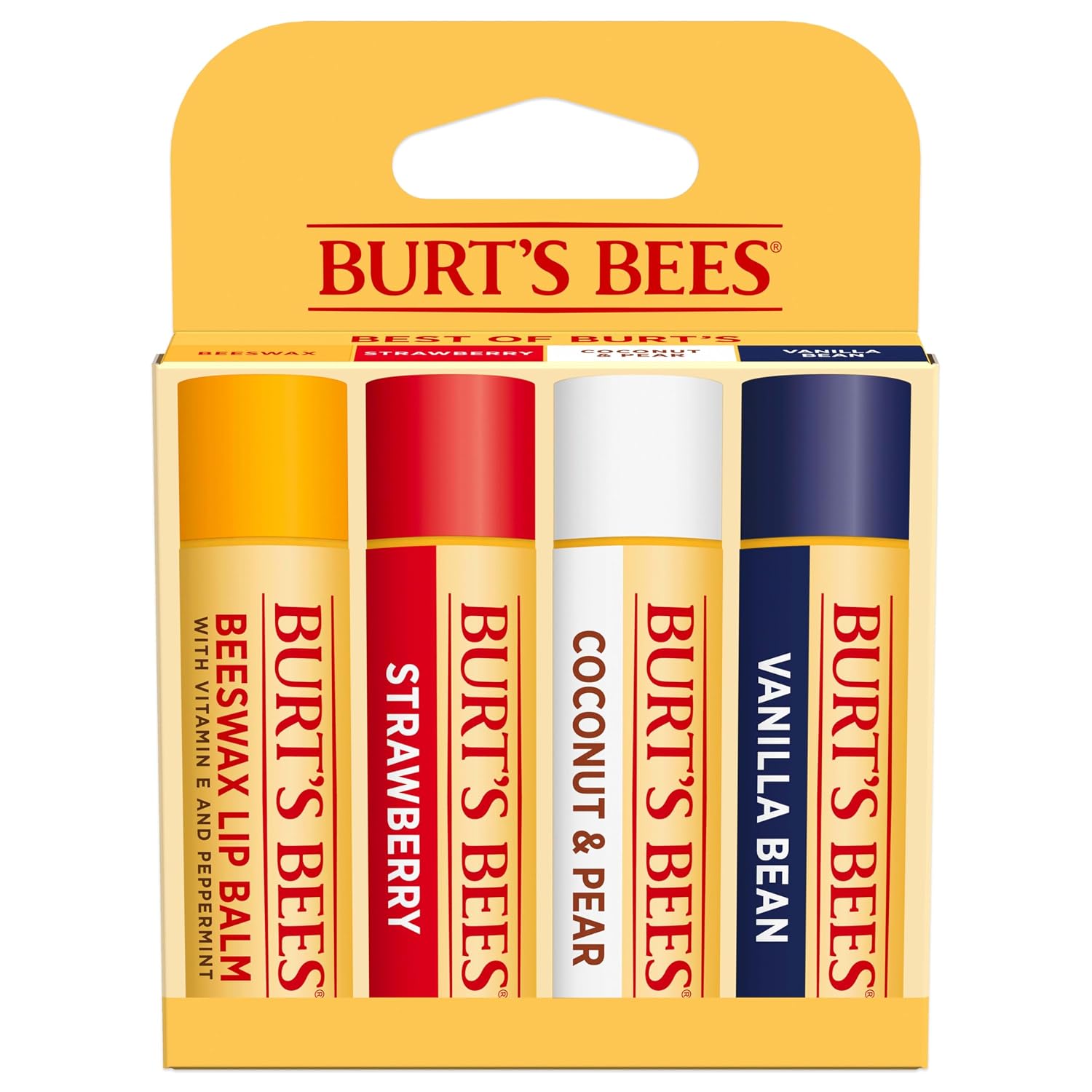 Burt's Bees Lip Balm Classic 4-Pack
