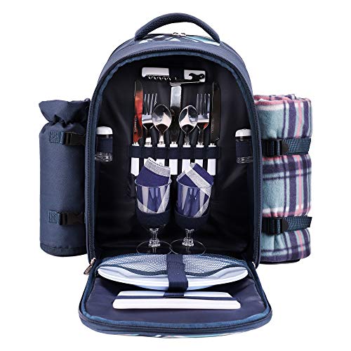 2-Person Picnic Backpack Set