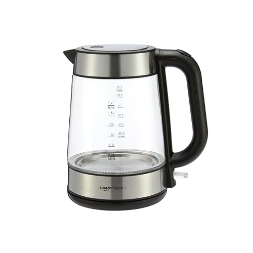 Amazon Basics Electric Kettle (Glass)
