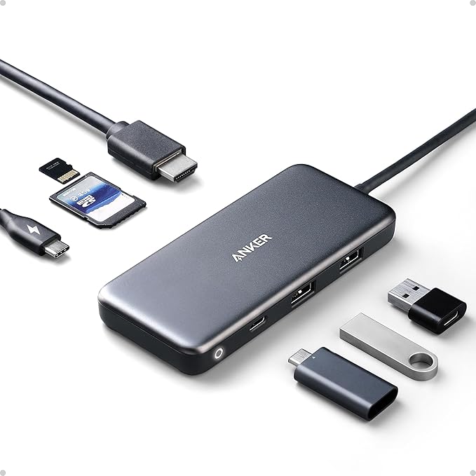 Anker USB C Hub 7-in-1 Multi-Port Adapter