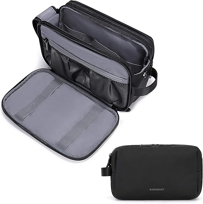 BAGSMART Men's Toiletry Dopp Kit