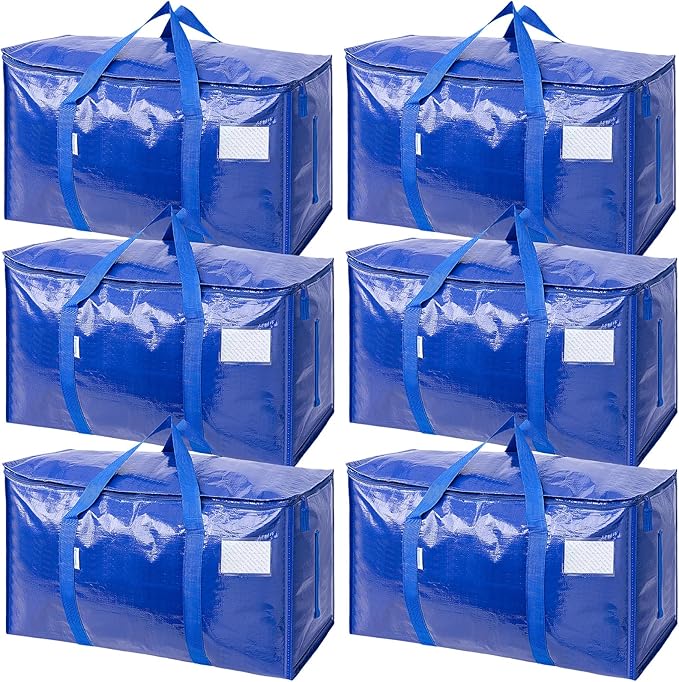 TICONN Extra Large Moving Bags (6-Pack)