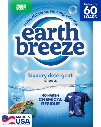 Earth Breeze Detergent Sheets (60 Loads)