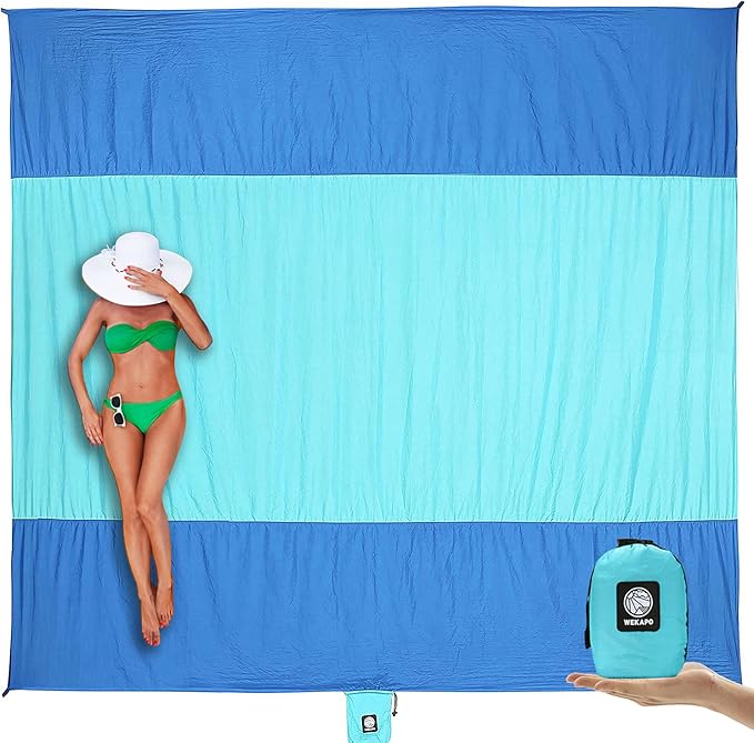 WEKAPO Sandproof Beach Blanket