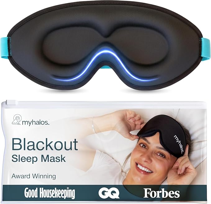 MyHalos 3D Blackout Sleep Mask