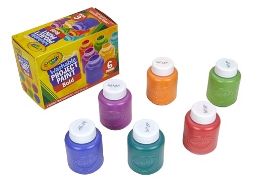 Crayola Washable Kids Paint (6 Colors)