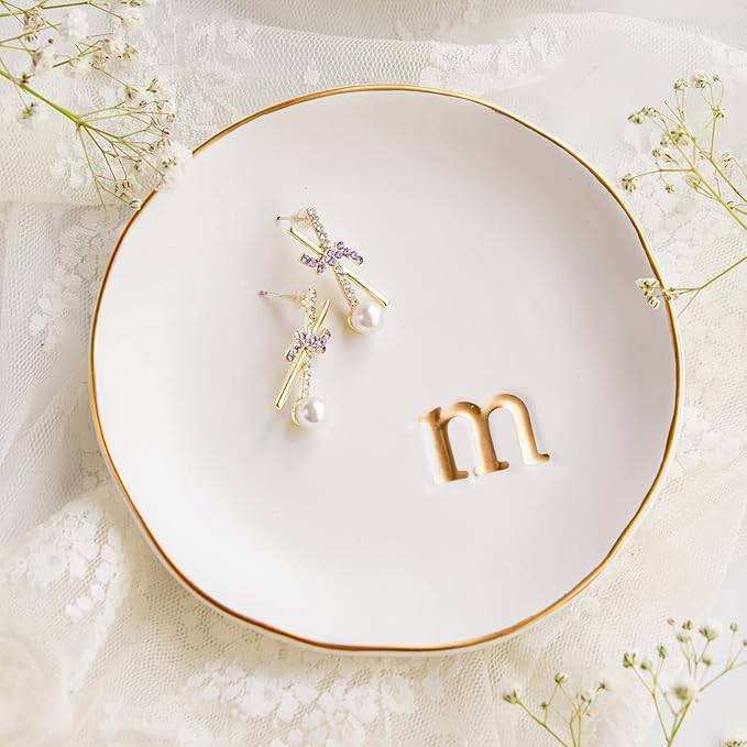 COLLECTIVE HOME Monogram Jewelry Tray