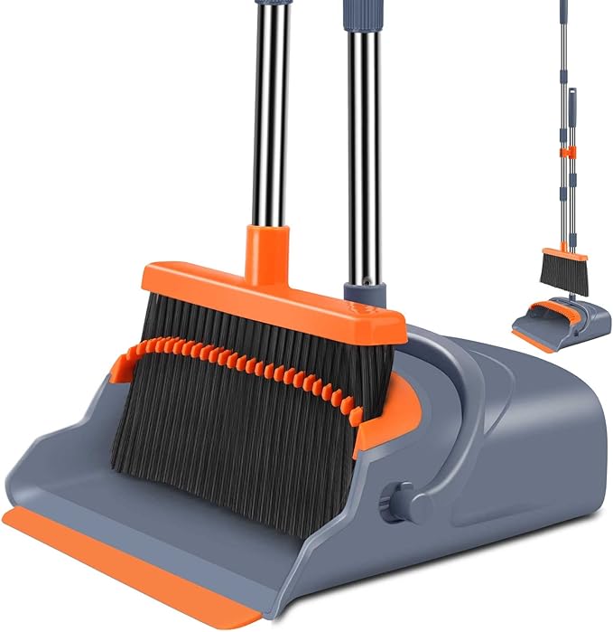 Self-Cleaning Broom & Dustpan Set