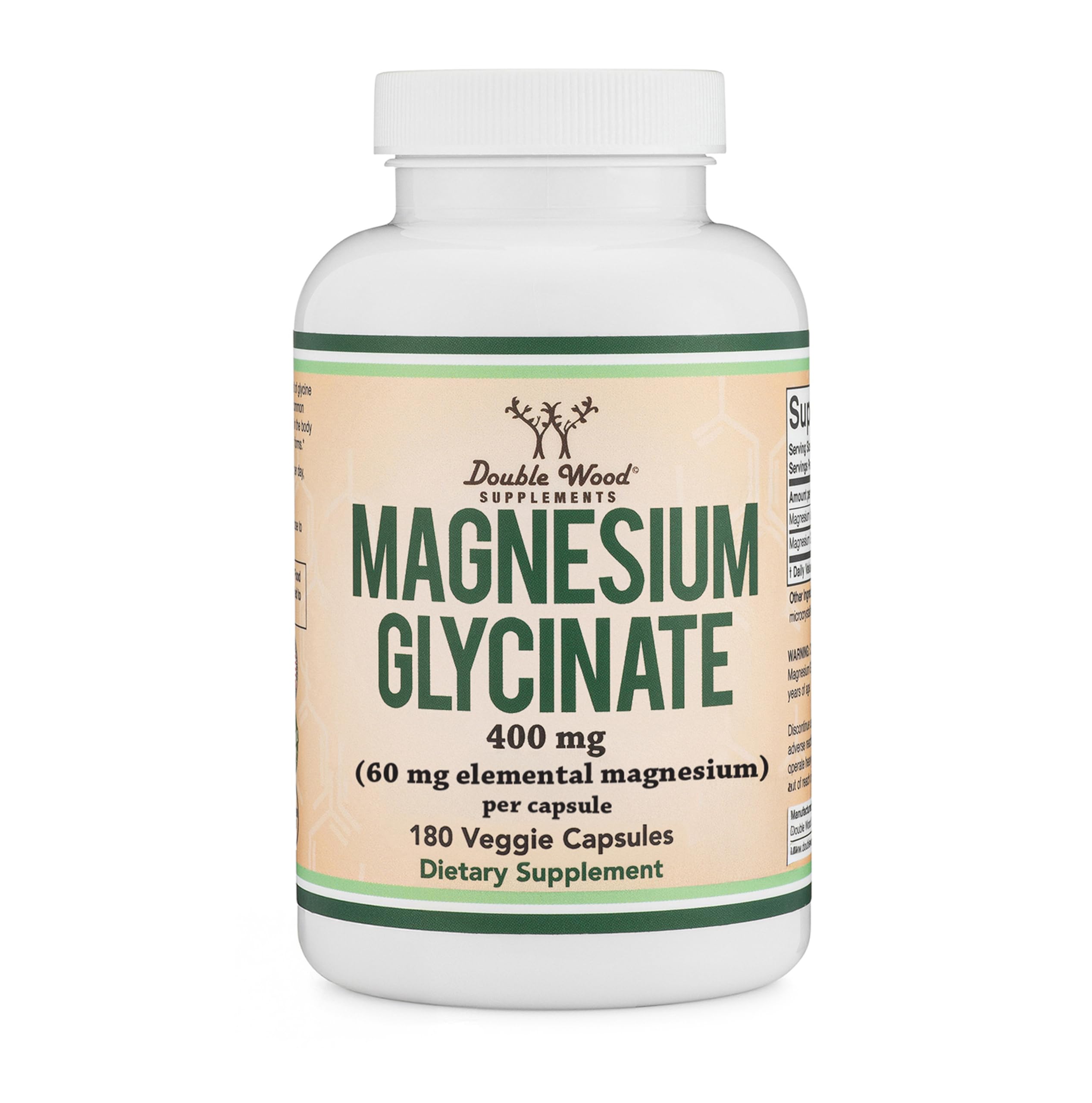 Double Wood Magnesium Glycinate 400mg