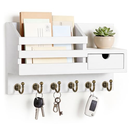FifthQuarter Key Holder with Mail Drawer