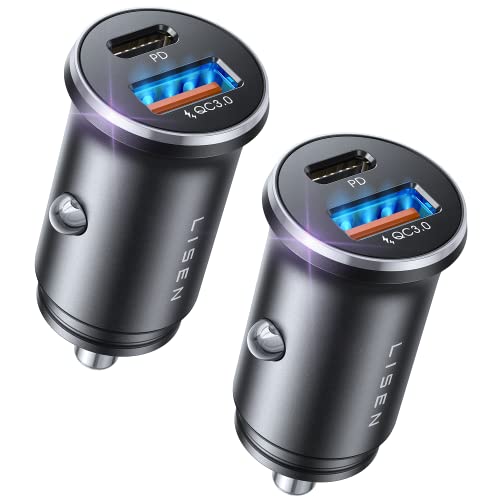 LISEN 69W Dual USB-C Car Charger