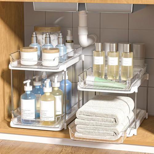 Delamu 2-Tier Bathroom Cabinet Organizer
