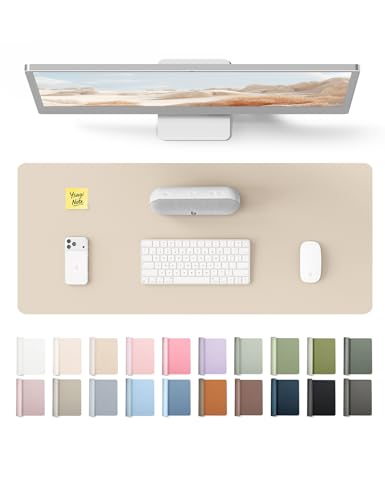 YSAGi Leather Desk Pad Mat