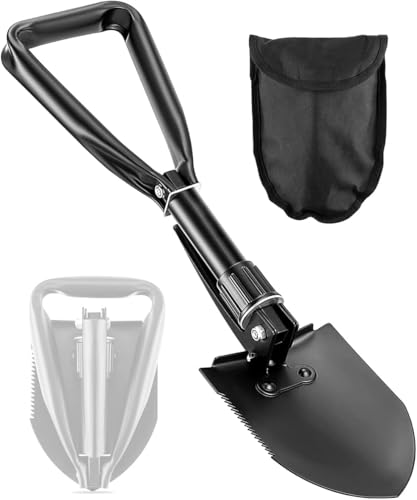 PLACHIDAY Compact Trunk Snow Shovel