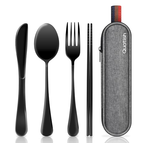 Quatish Travel Utensil Set