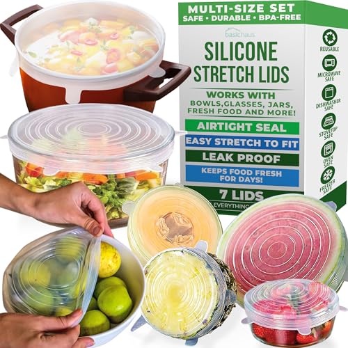 Reusable Silicone Stretch Lids
