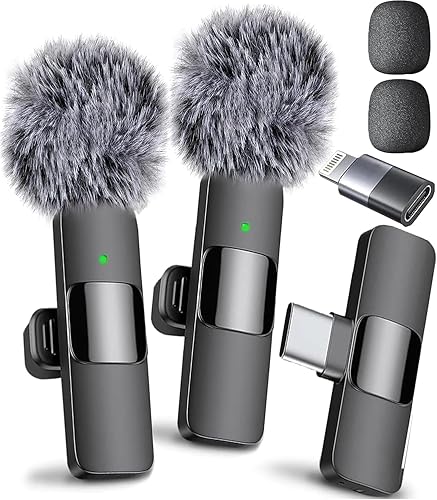 Wireless Mini Lavalier Microphone