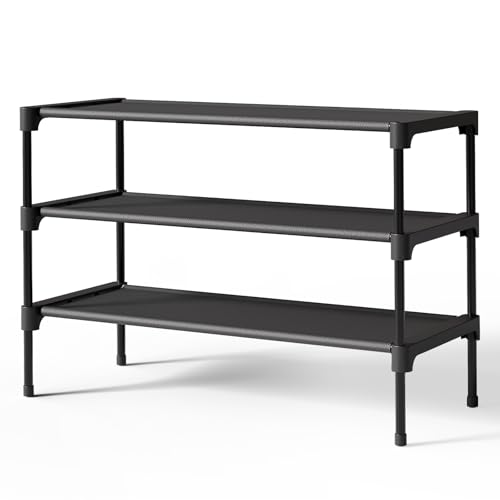 Kitsure Stackable Shoe Rack (27.5" Wide)