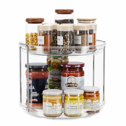 LAMU 2-Tier Lazy Susan Turntable (9.25")