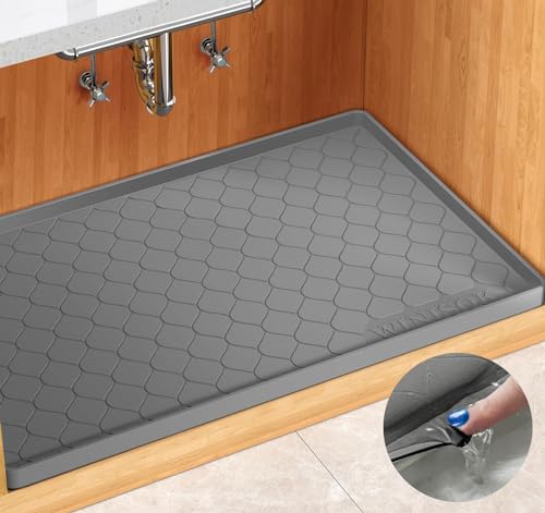 Winisok Waterproof Under-Sink Mat (34" x 22")
