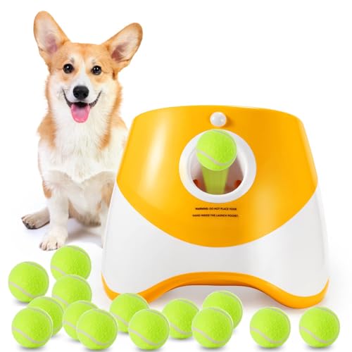 MEKAPLE Automatic Dog Ball Launcher