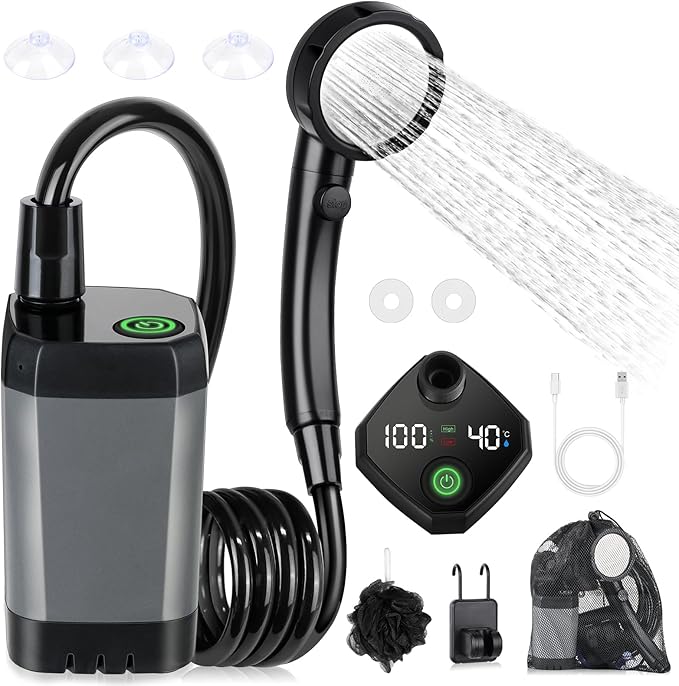 Spopal Portable Camping Shower (6000mAh)