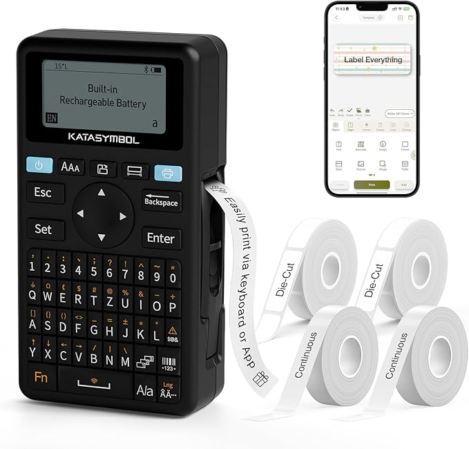 SUPVAN E11 Bluetooth Label Maker