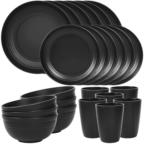 Quatish Unbreakable Dinnerware (24pc)