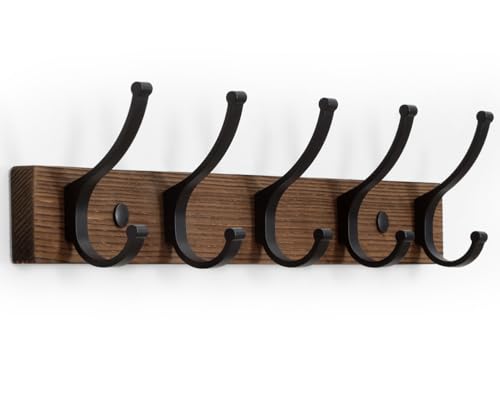 Optish Wall-Mount Coat Hook Rack (16.5")