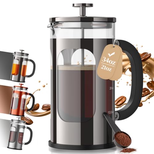 Veken French Press (34 oz / 1L)