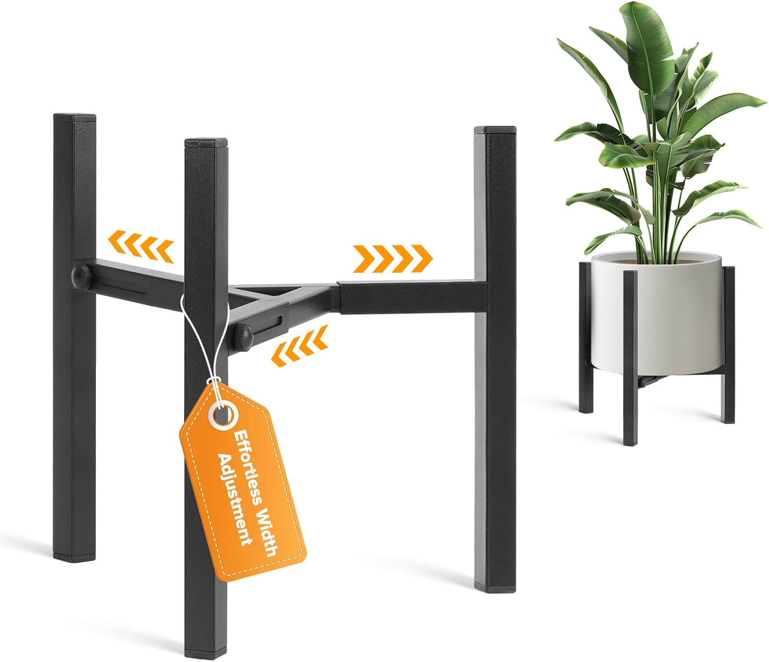 AZADESJET Adjustable Metal Plant Stand