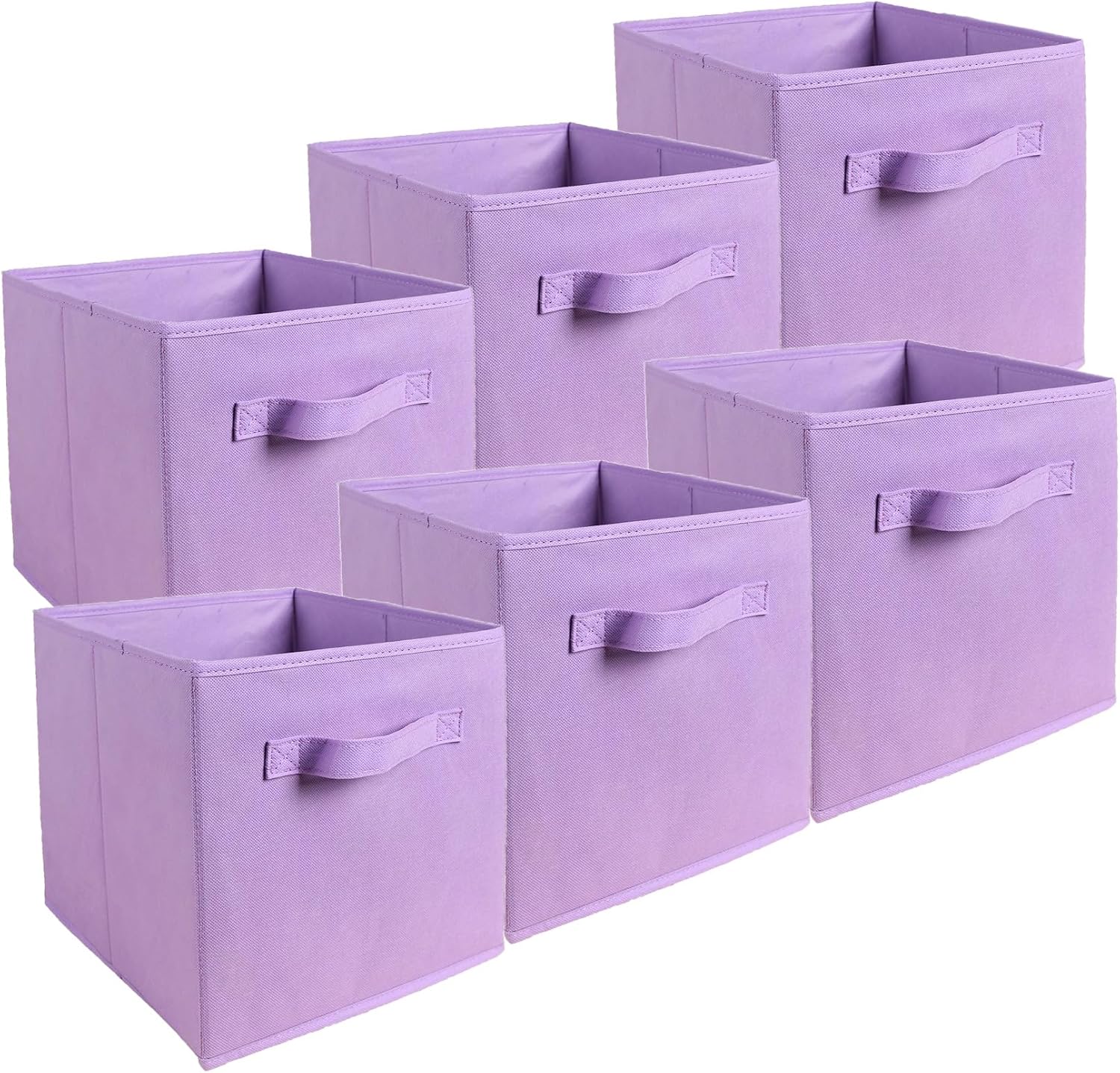 Collapsible Fabric Storage Cubes (6-Pack)