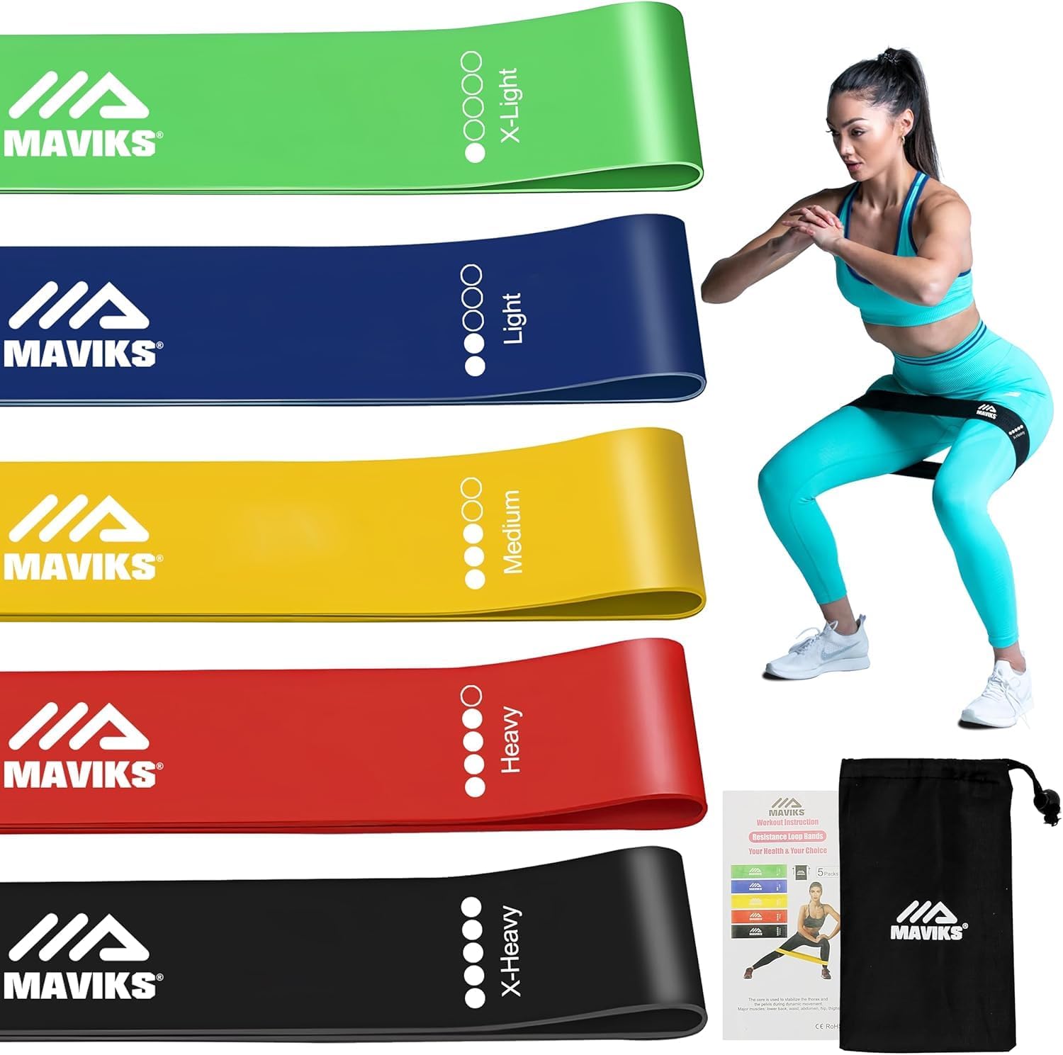 Resistance Loop Bands (5-Pack)