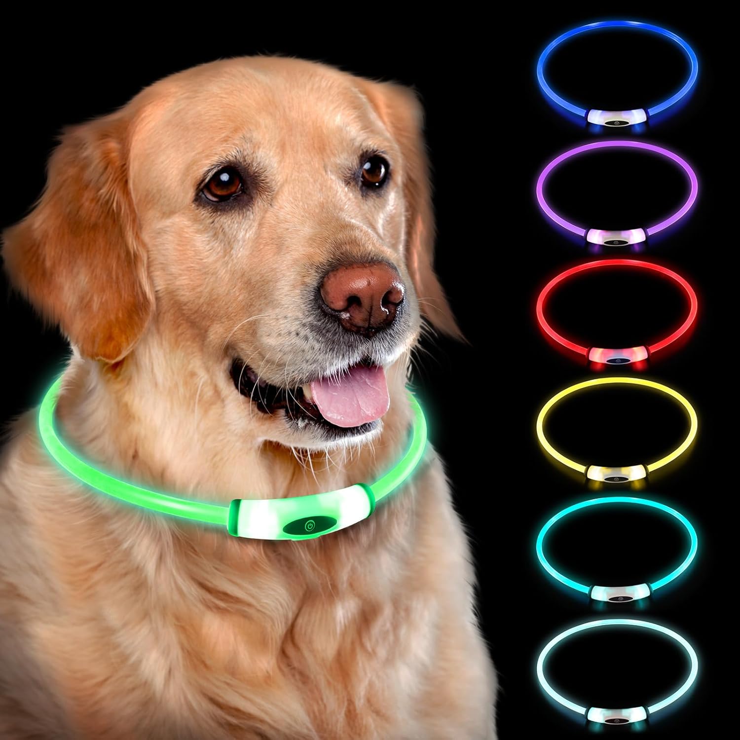 LED Dog Collar (Rechargeable)
