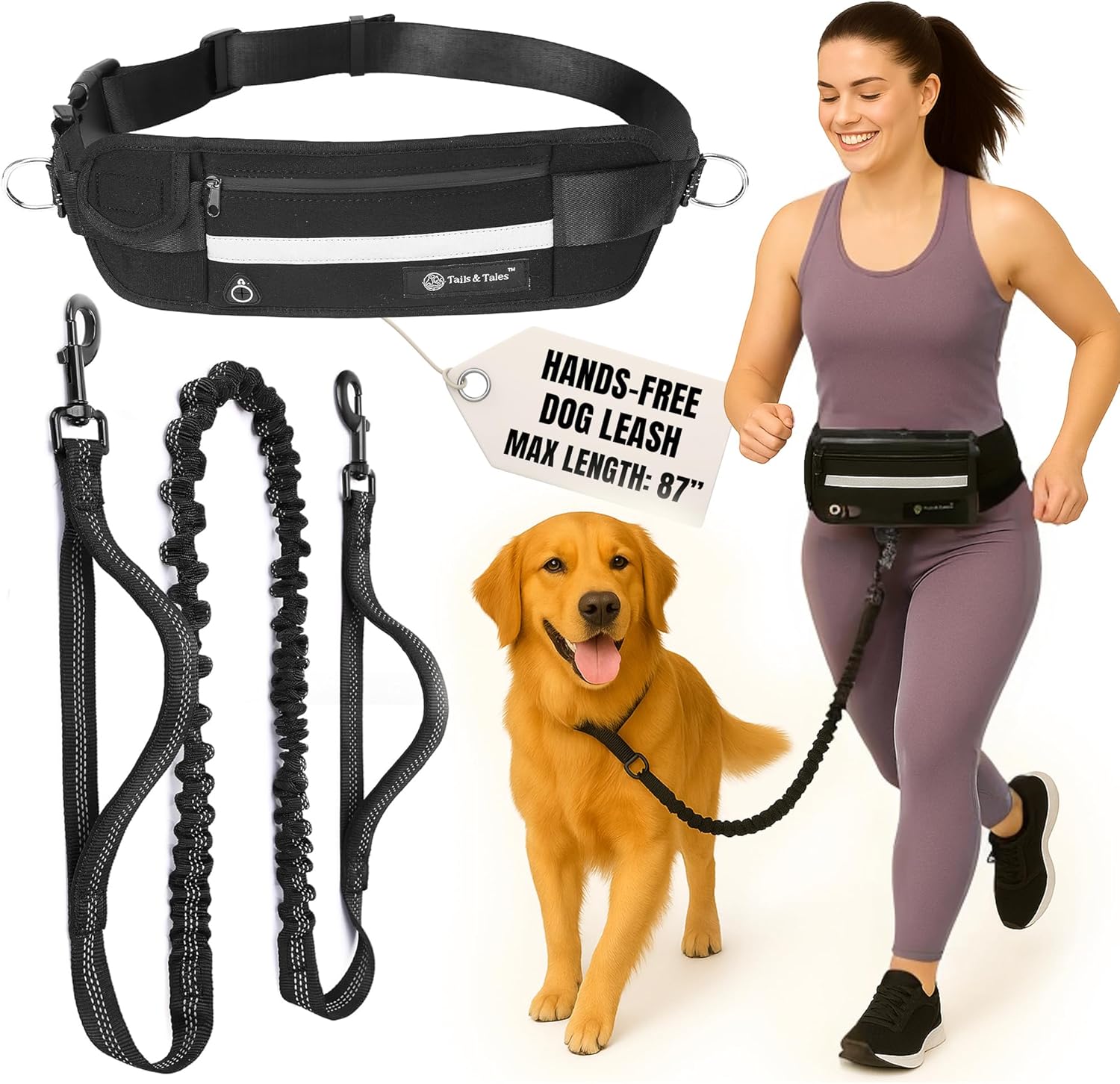 Hands-Free Dog Leash