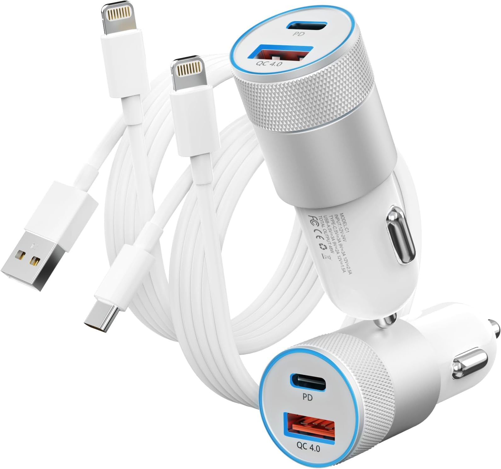 Dual USB Fast Car Charger